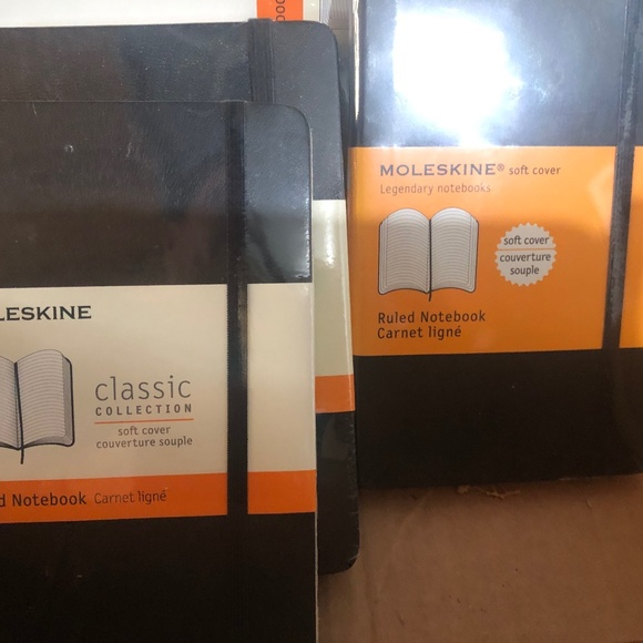 Moleskine notebook 5x8 (white, black, mustard & denim) - Picture 3 of 10